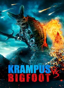 Bigfoot vs Krampus flemmix